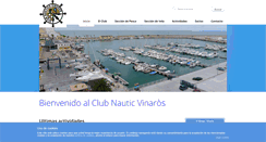 Desktop Screenshot of clubnauticvinaros.com