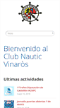 Mobile Screenshot of clubnauticvinaros.com